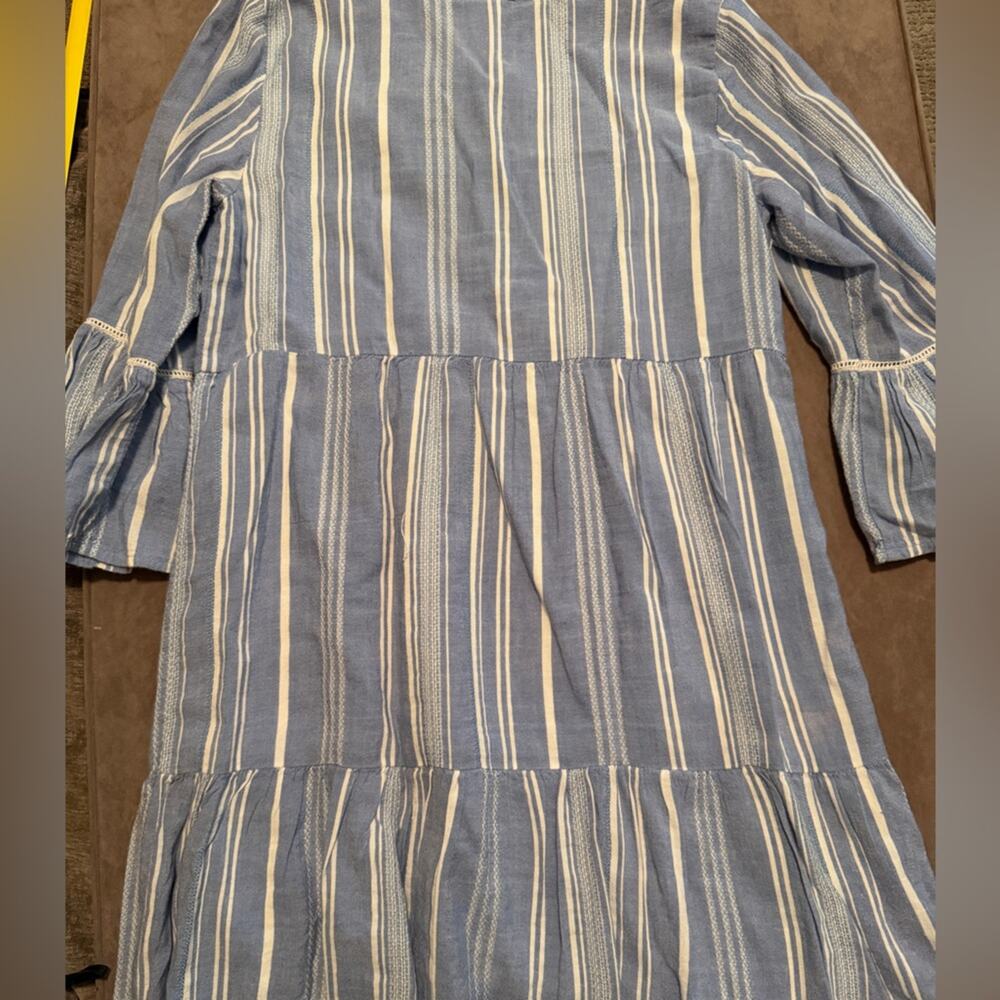 Tommy Bahama Blue and White Striped Dress - Picture 5 of 7